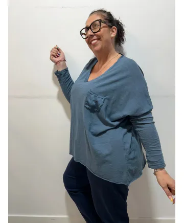 Camiseta raso Gelida - Ropa tallas grandes mujer moderna