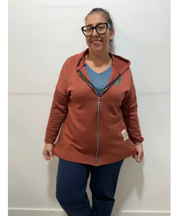 Chaqueta anilla Coslada - Ropa tallas grandes mujer moderna