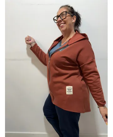 Chaqueta anilla Coslada - Ropa tallas grandes mujer moderna
