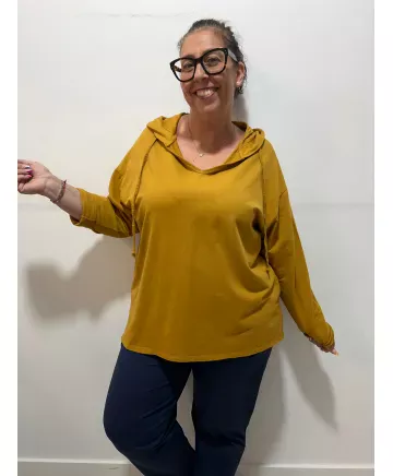 Sudadera pico Boadilla - Sudaderas Tallas Grandes