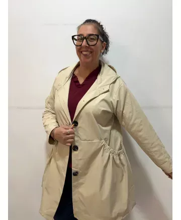 Parka botones Usera - Chaquetas Tallas Grandes