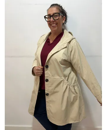 Parka botones Usera - Chaquetas Tallas Grandes