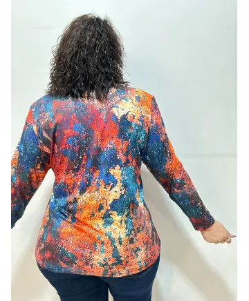 Camiseta estampada Canet - Camisetas y Tops Tallas Grandes