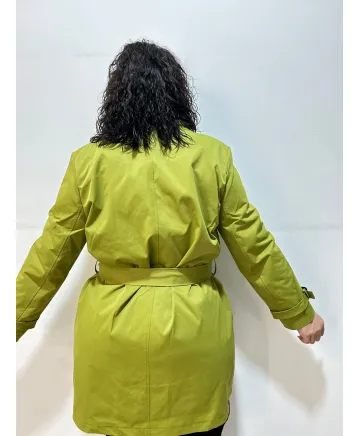 Parka verde Monistrol - Ropa tallas grandes mujer moderna