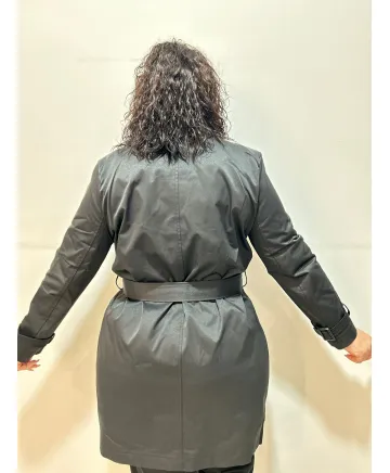 Parka Negra Monistrol - Chaquetas Tallas Grandes