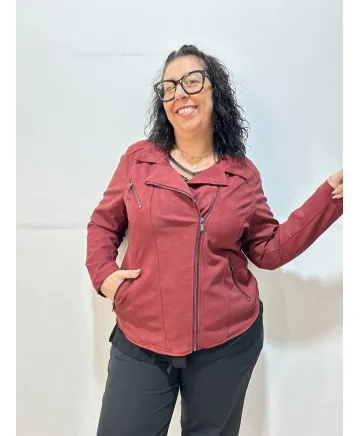 Cazadora biker Ares - Chaquetas Tallas Grandes