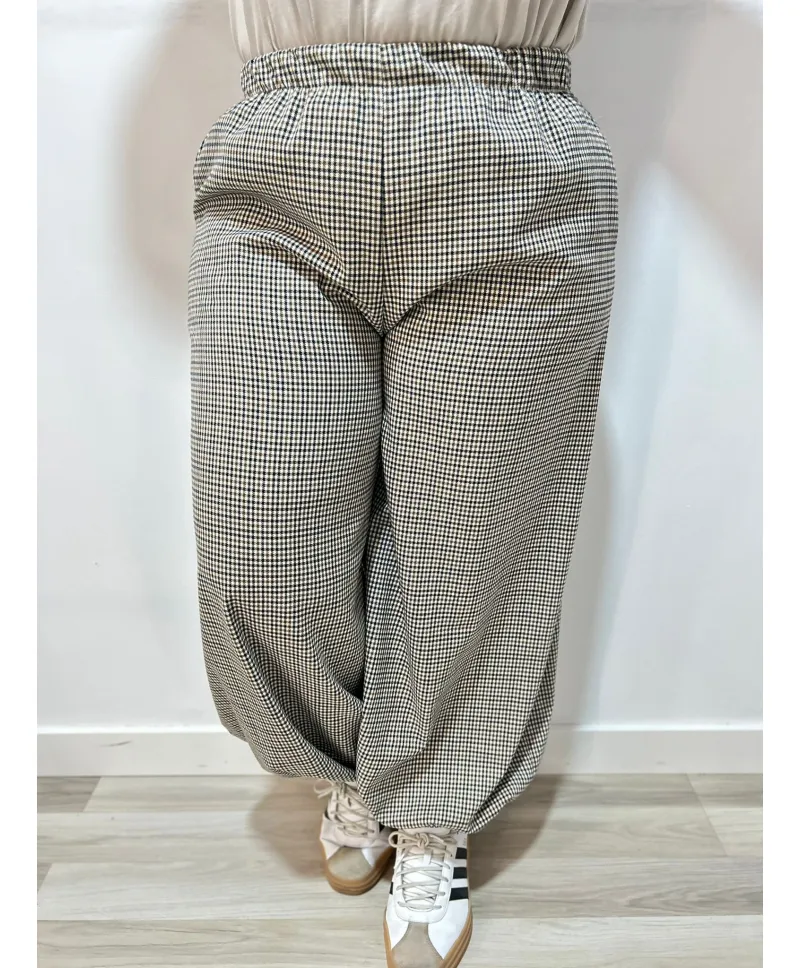 Pantalon cuadros Granera - Pantalones Tallas Grandes Pantalon cuadros Granera - Pantalones Tallas Grandes