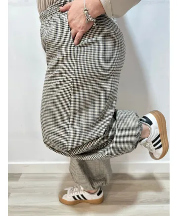 Pantalon cuadros Granera - Pantalones Tallas Grandes Pantalon cuadros Granera - Pantalones Tallas Grandes