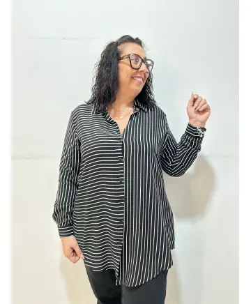 Camisa rayas Borreda - Camisas Tallas Grandes