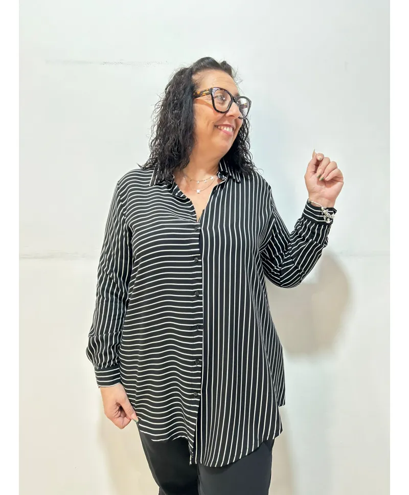 Camisa rayas Borreda - Camisas Tallas Grandes Camisa rayas Borreda - Camisas Tallas Grandes