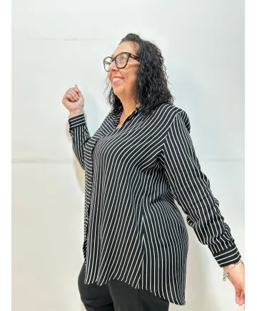 Camisa rayas Borreda - Camisas Tallas Grandes Camisa rayas Borreda - Camisas Tallas Grandes