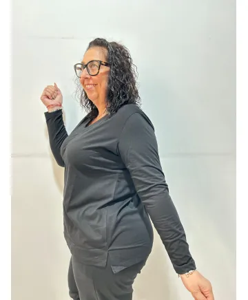 Camiseta negra Cardedeu - Camisetas y Tops Tallas Grandes