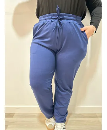 Pantalon azul Cambados - Pantalones Tallas Grandes