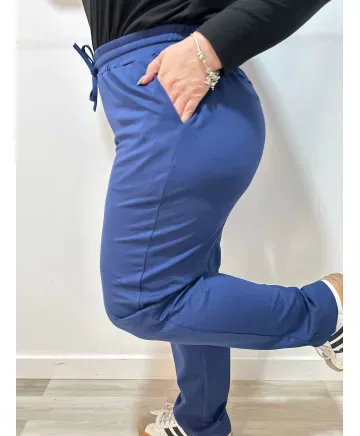 Pantalon azul Cambados - Pantalones Tallas Grandes Pantalon azul Cambados - Pantalones Tallas Grandes