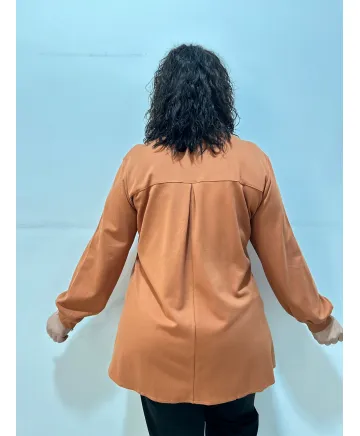 Chaqueta naranja Monclar - Chaquetas Tallas Grandes Chaqueta naranja Monclar - Chaquetas Tallas Grandes