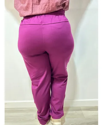 Pantalon bugambilla Cambados - Ropa tallas grandes mujer moderna Pantalon bugambilla Cambados - Ropa tallas grandes mujer moderna