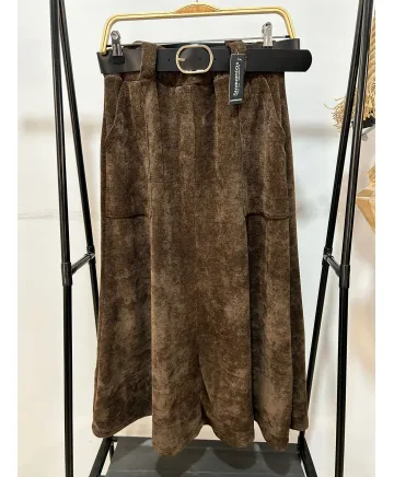 Falda cinturon Alella - Ropa tallas grandes mujer moderna Falda cinturon Alella - Ropa tallas grandes mujer moderna