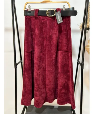 Falda cinturon Alella - Ropa tallas grandes mujer moderna Falda cinturon Alella - Ropa tallas grandes mujer moderna