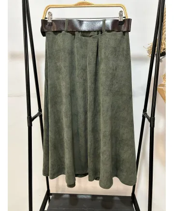 Falda cinturon Perafita - Ropa tallas grandes mujer moderna Falda cinturon Perafita - Ropa tallas grandes mujer moderna