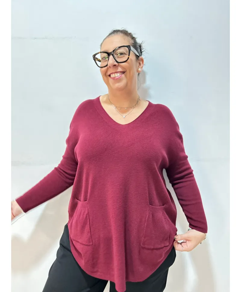 Jersey punto Calders - Ropa tallas grandes mujer moderna Jersey punto Calders - Ropa tallas grandes mujer moderna