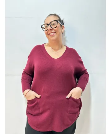 Jersey punto Calders - Ropa tallas grandes mujer moderna Jersey punto Calders - Ropa tallas grandes mujer moderna