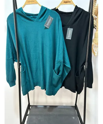 Sueter capucha Torrejón - Jerseys Tallas Grandes