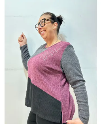 Camiseta canale Arbo - Ropa tallas grandes mujer moderna