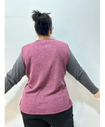 Camiseta canale Arbo - Ropa tallas grandes mujer moderna