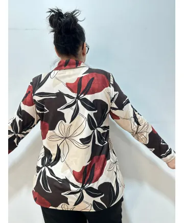 Blusa pliegue Neves - Ropa tallas grandes mujer moderna Blusa pliegue Neves - Ropa tallas grandes mujer moderna