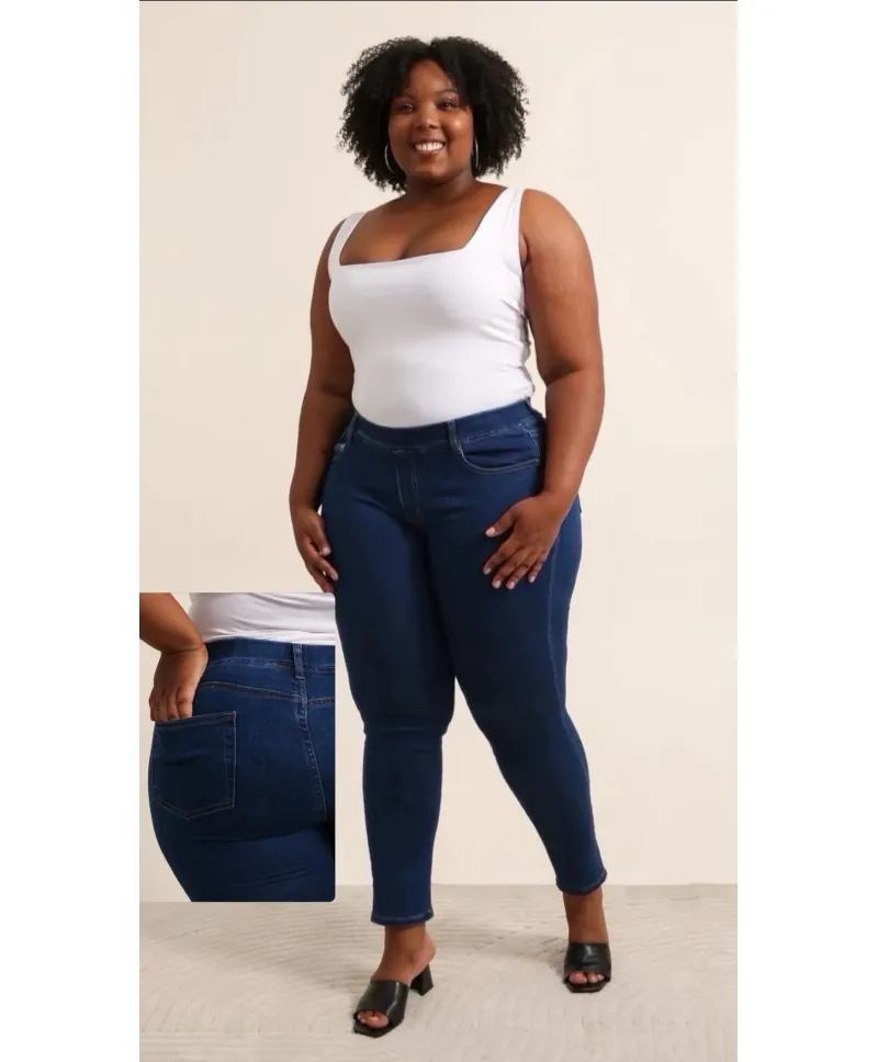 Pantalon goma Rua - Pantalones Tallas Grandes