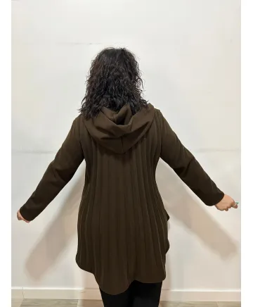 Chaqueta plisada Frades - Chaquetas Tallas Grandes