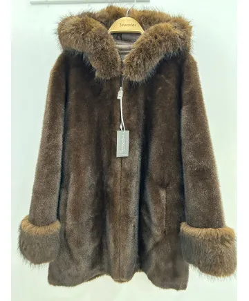 Chaqueta pelo Dalia - Abrigo talla grande