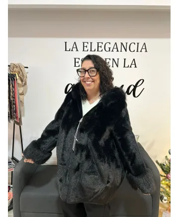 Chaqueta pelo Dalia - Abrigo talla grande