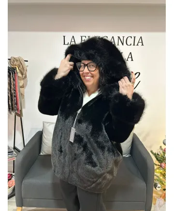 Chaqueta pelo Dalia - Abrigo talla grande