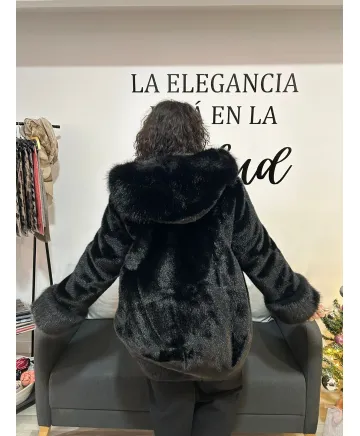 Chaqueta pelo Dalia - Abrigo talla grande