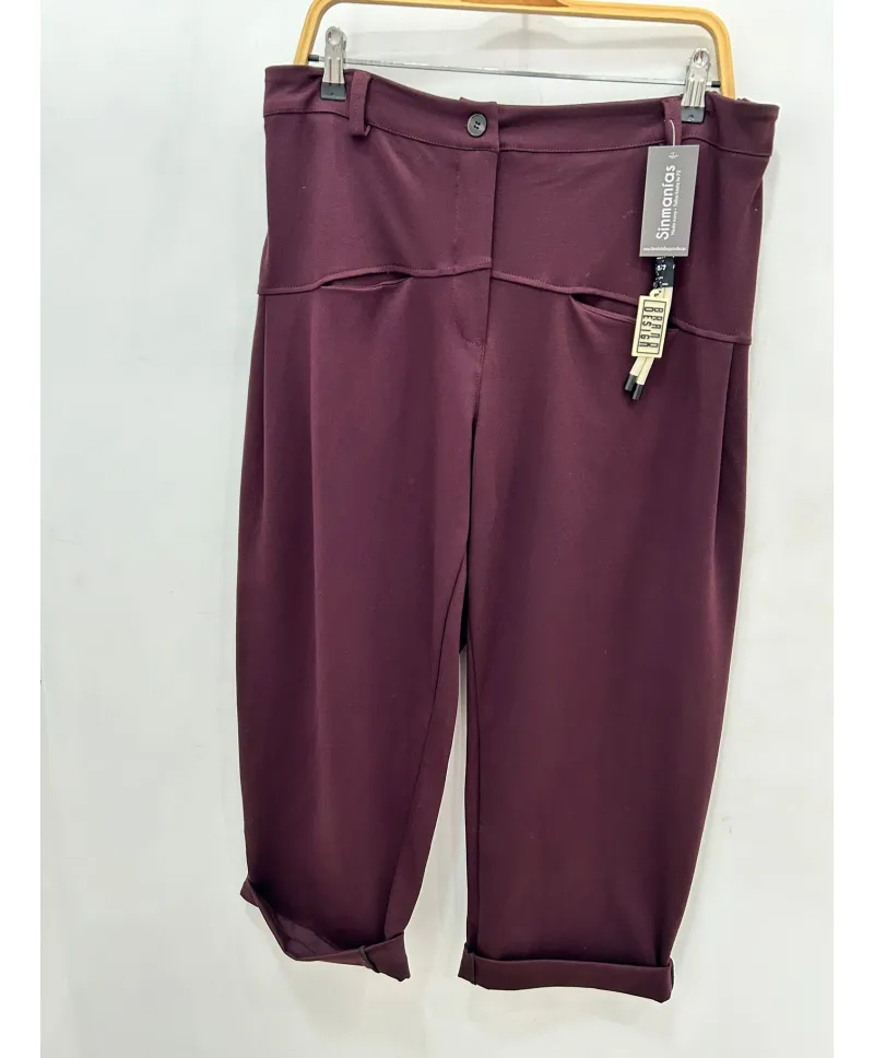 Pantalon elástico Albahaca - Ropa tallas grandes mujer moderna