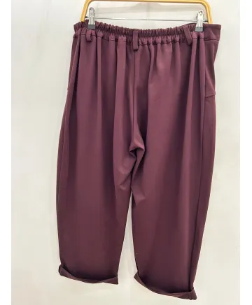 Pantalon elástico Albahaca - Ropa tallas grandes mujer moderna