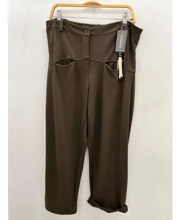 Pantalon elástico Albahaca - Ropa tallas grandes mujer moderna