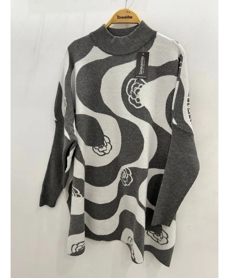 Jersey estampado Rosa - Jerseys Tallas Grandes