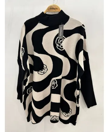 Jersey estampado Rosa - Jerseys Tallas Grandes