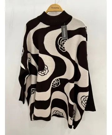 Jersey estampado Rosa - Jerseys Tallas Grandes