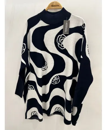 Jersey estampado Rosa - Jerseys Tallas Grandes