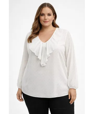 Blusa brillos Palmera - Top De fiesta