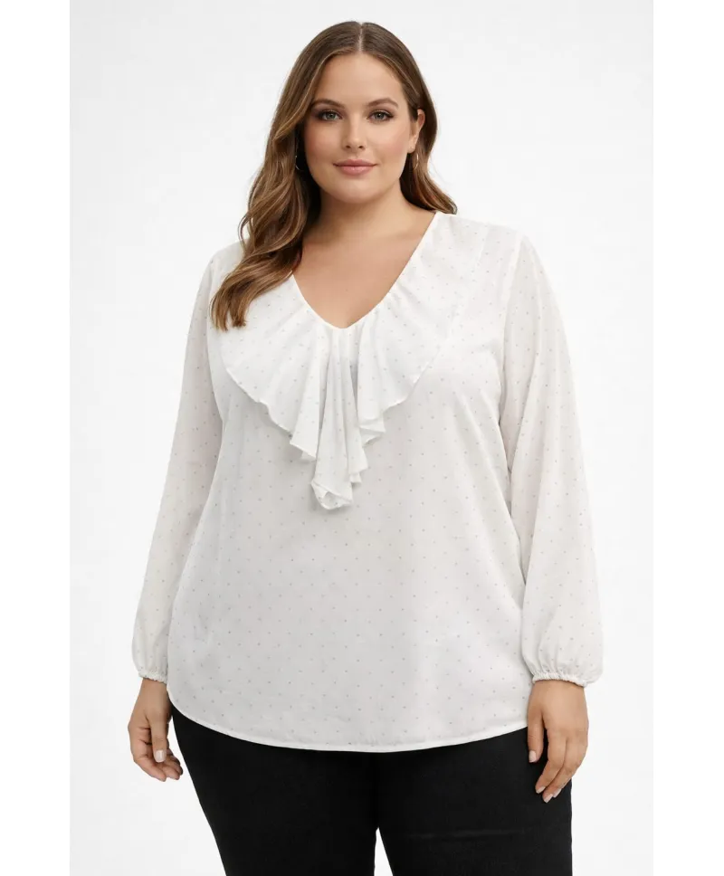 Blusa brillos Palmera - Top De fiesta