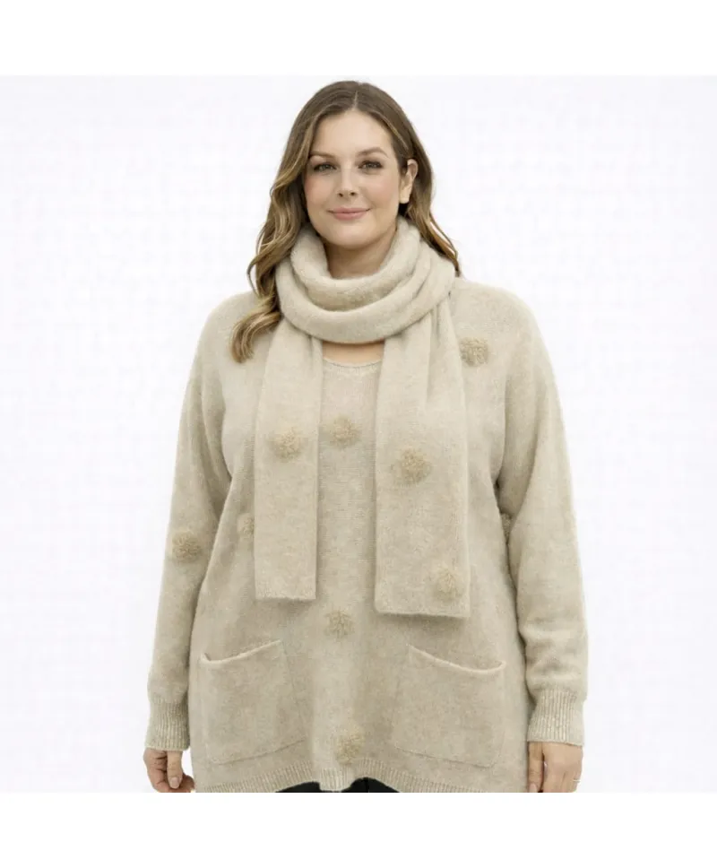 Jersey bufanda Camelia - Jerseys Tallas Grandes