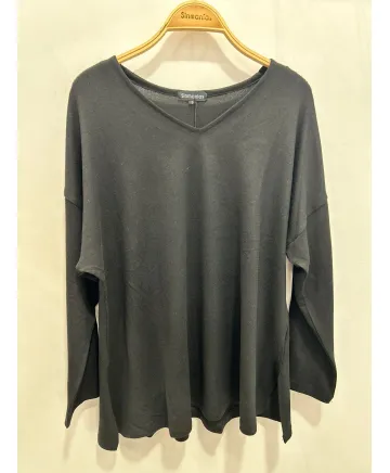 Jersey negro Tal - Jerseys Tallas Grandes