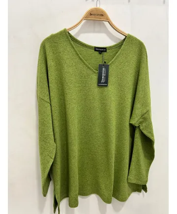 Jersey verde Tal - Jerseys Tallas Grandes