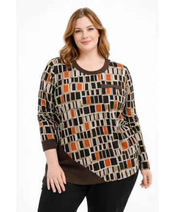 Jersey badana Lirio - Jerseys Tallas Grandes