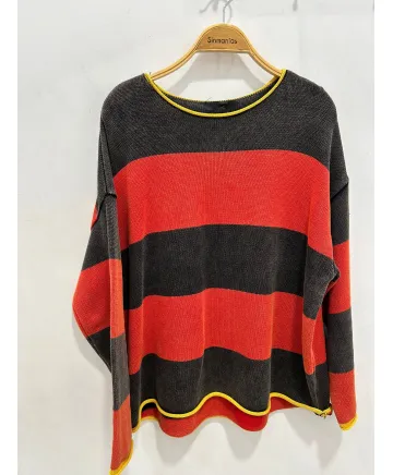 Jersey rayas Brezo - Jerseys Tallas Grandes