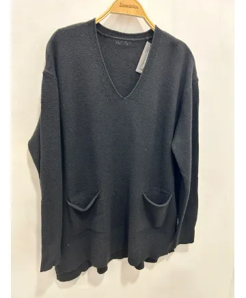 Jersey bolsillos Clavel - Ropa tallas grandes mujer moderna